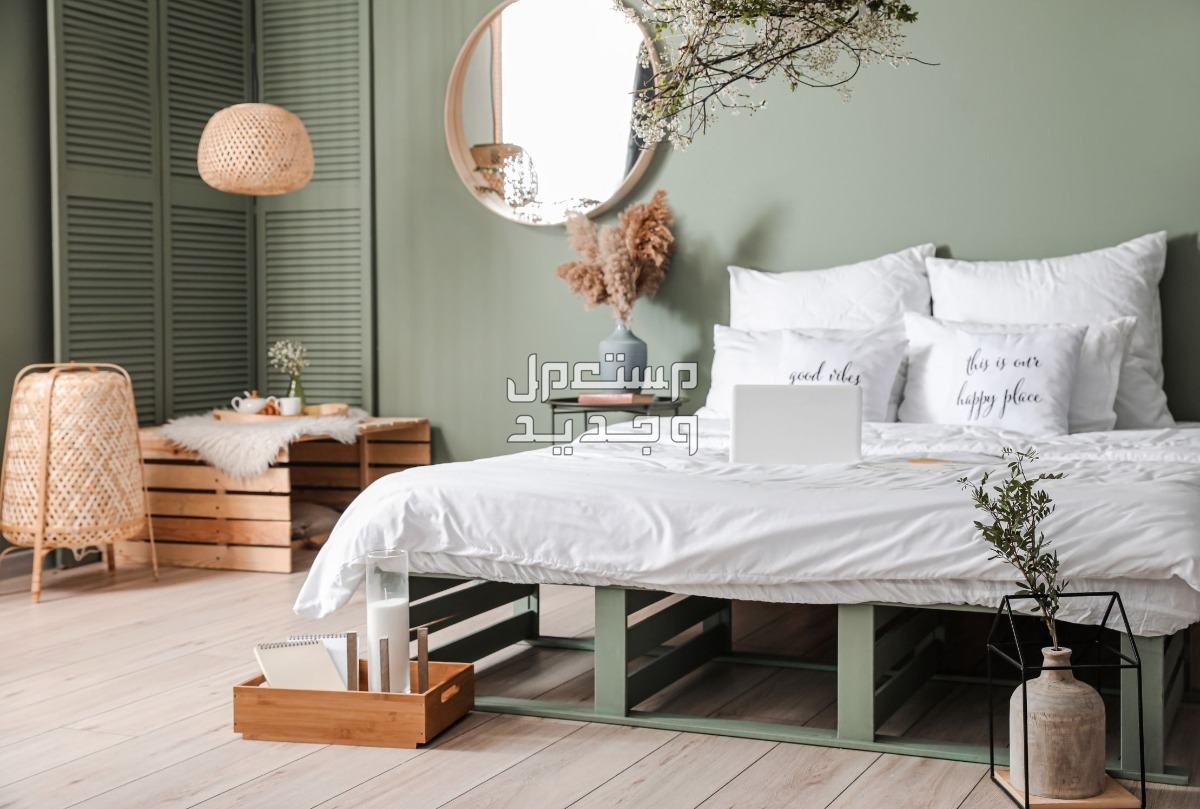 بالصور.. أفضل ألوان دهانات غرف النوم الحديثة للمتزوجين 2023