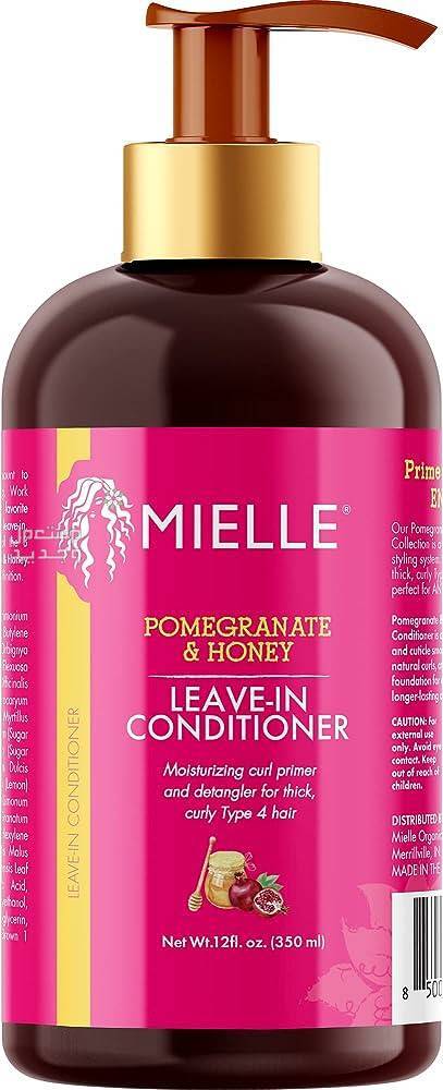 مواصفات أفضل ليف ان للشعر التالف تفاصيل عبوة ليف ان Mielle Organics Pomegranate & Honey Leave-In Conditioner