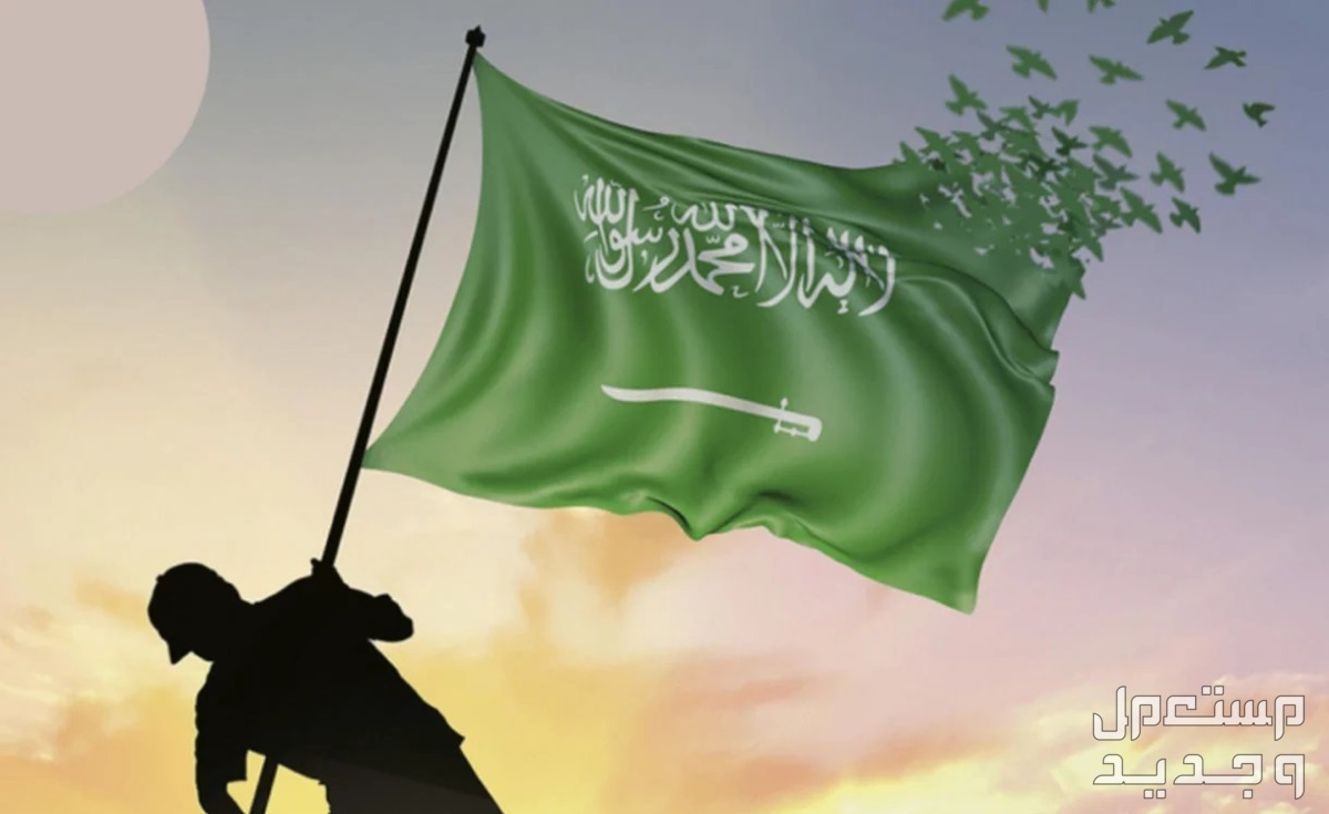 صور عن اليوم الوطني السعودي 1445 خلفيات تهنئة في السعودية