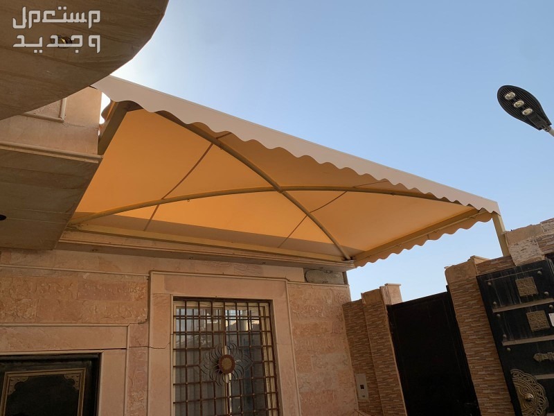 فني حداده ورشه حداده عامه لعمل المظلات والسواتر والمستودعات في الرياض