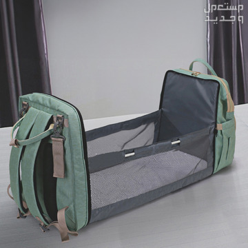 حقيبة و شنطة الامهات بسرير 2 في 1 متوفرة للطلب لكل المدن والتوصيل والشحن مجانا