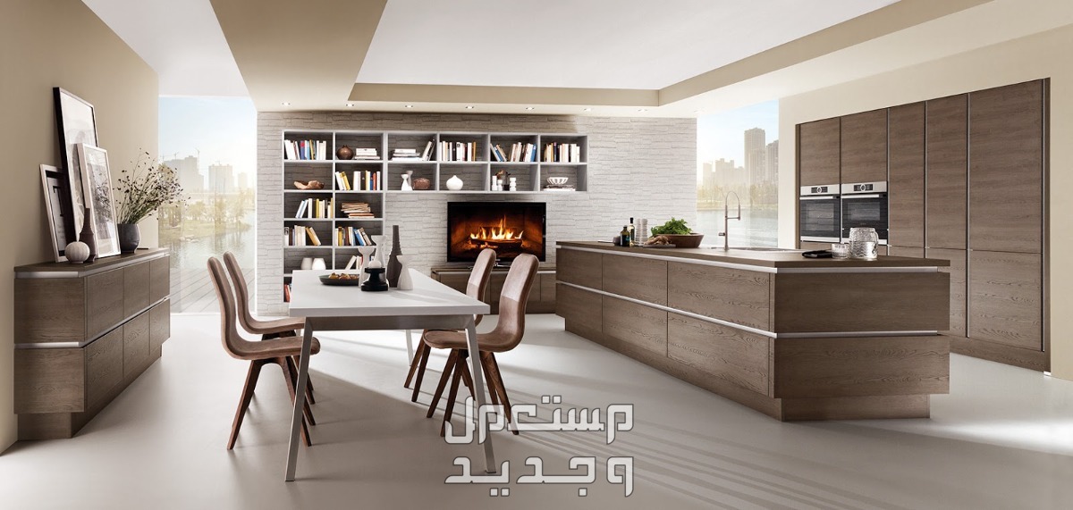 مميزات وعيوب المطبخ الأمريكي المفتوح بالصور