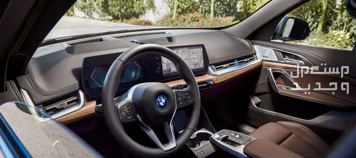 بي ام دبليو iX1 eDrive20 2024 صور اسعار مواصفات وفئات مقود بي ام دبليو iX1 eDrive20 2024