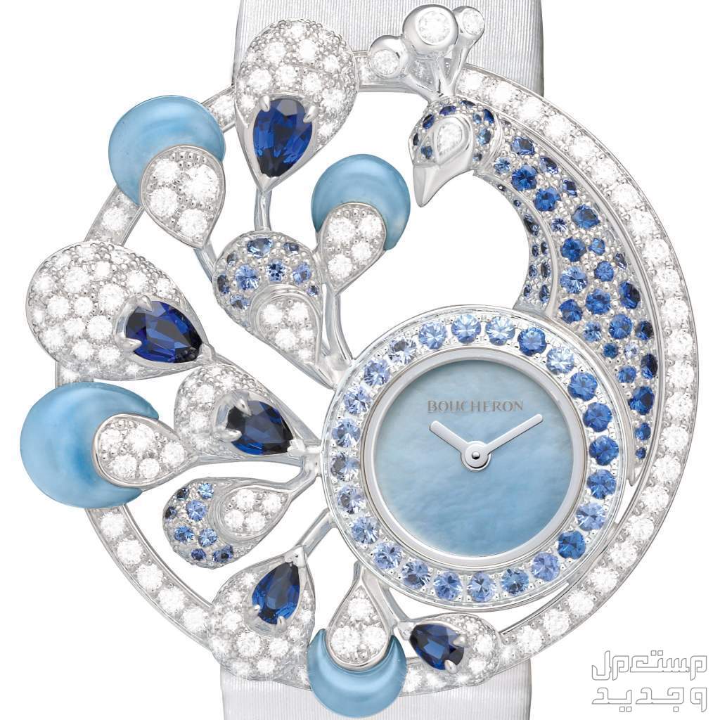 أفضل ساعات بوشرون النسائية بتصاميمها مميزة في الأردن تفاصيل ساعة ajourée héra jewelry watch