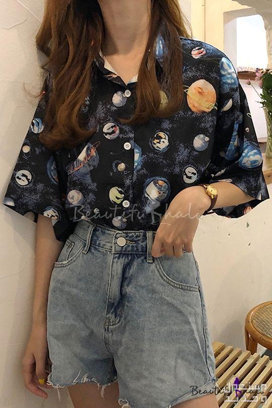 أنواع القمصان النسائية وطرق تنسيقها قميص نص كم