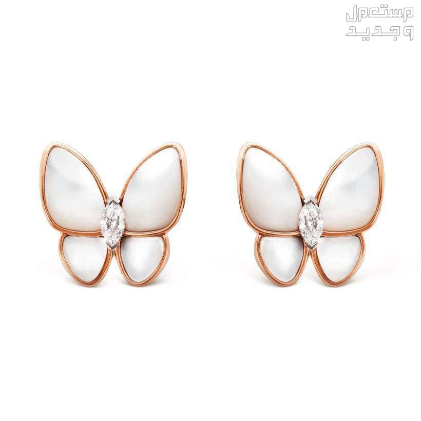 إليكِ أقراط على شكل فراشات لإطلالة مبهرة أقراط Two Butterfly earrings