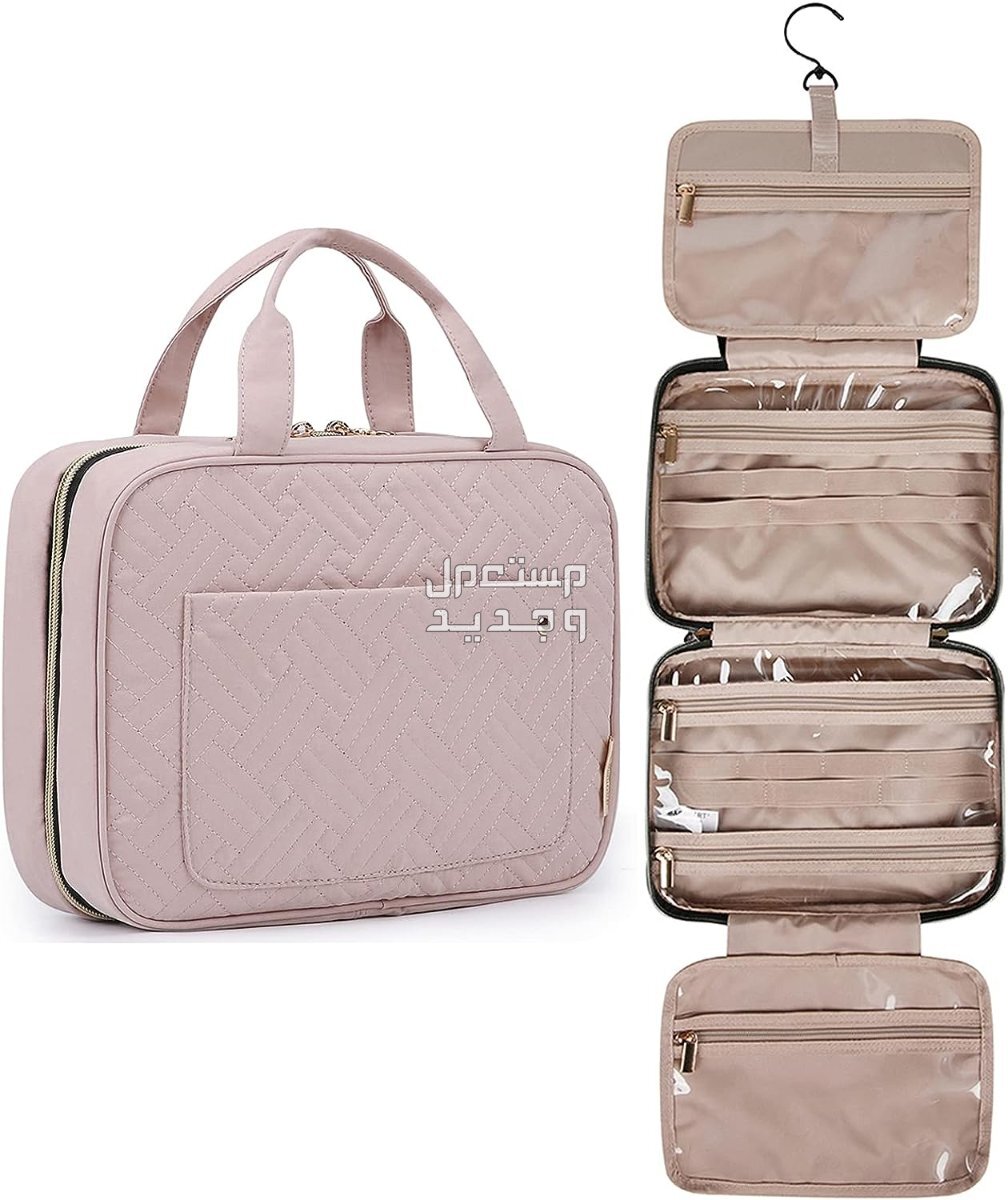 مواصفات وأسعار أفضل شنطة مكياج للسفر تفاصيل شنطة مكياج BAGSMART Toiletry Bag Hanging Travel Makeup Organizer