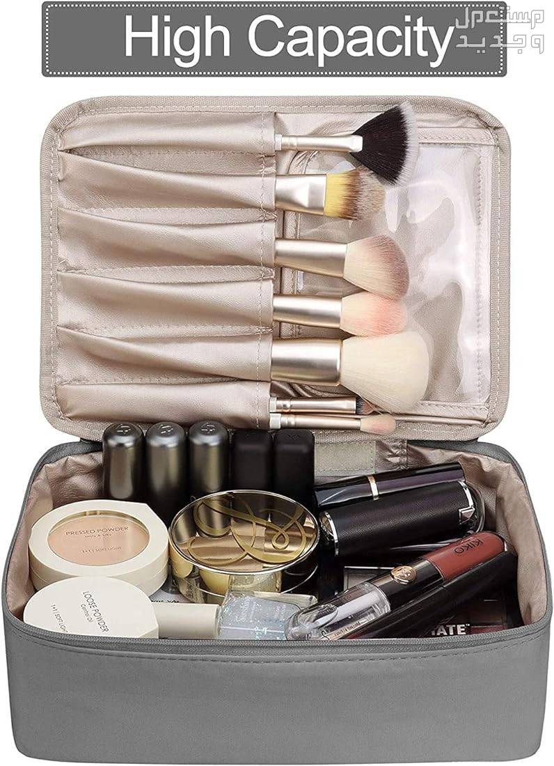 مواصفات وأسعار أفضل شنطة مكياج للسفر شنطة Travel Makeup Bag, Makeup Bags for Women/Men Large Cosmetic Bag Trave