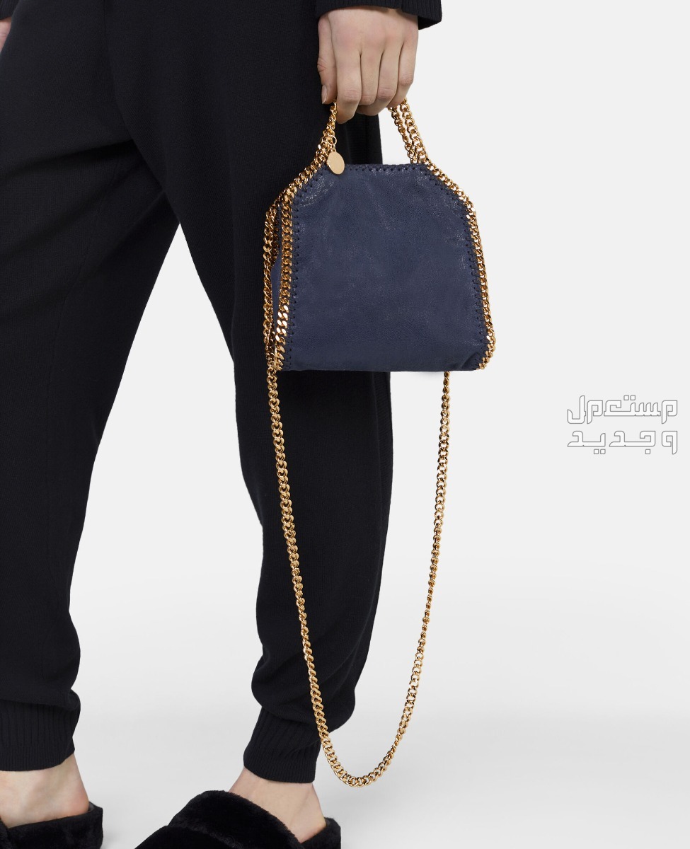 أحدث شنط ستيلا مكارتني شنطة Falabella MIRUM® Tiny Tote Bag باللون الزهري