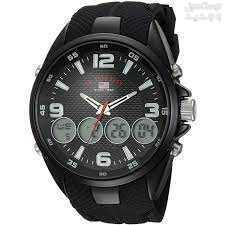 أفضل ساعات بولو الرجالية ساعة بولو (U.S.Polo Assn Men's Quartz Metal and Rubber (Casual Watch Model US959