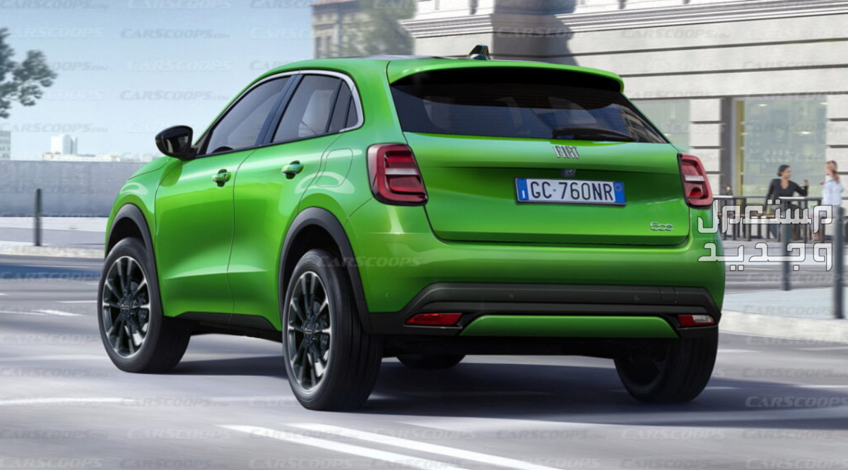 فيات 600 2024 الجديدة صور اسعار مواصفات وفئات فيات 600 2024 الجديدة أخضر