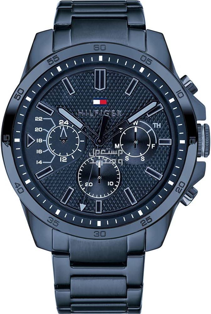 أشهر أنواع ساعات مستعملة للبيع بالمواصفات والصور والأسعار في لبنان ساعة مستعملة للبيع نوع تومي هيلفيغر موديل 1791560 مستديرة الشكل