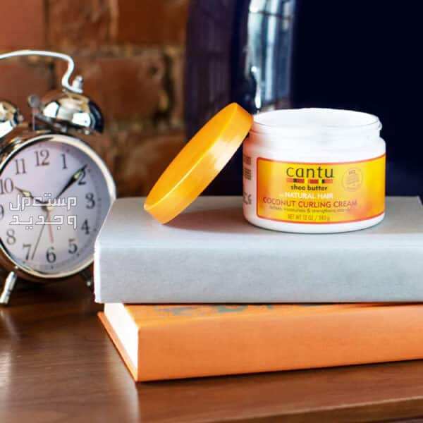 مواصفات أفضل منتجات كانتو للشعر المجعد تفاصيل عبوة كريم cantu coconut curling cream