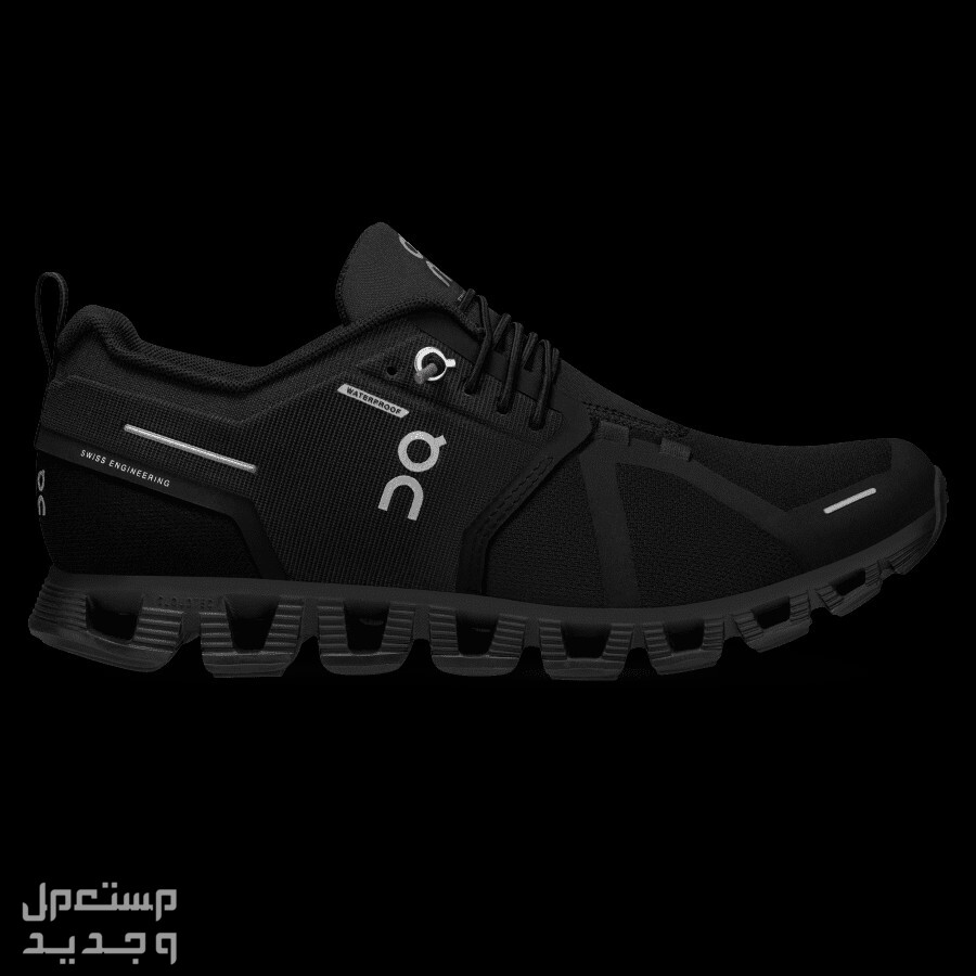 مواصفات وأسعار أحذية on running الرجالية والنسائية حذاء Black Women's On Cloud 5 Waterproof Sneakers