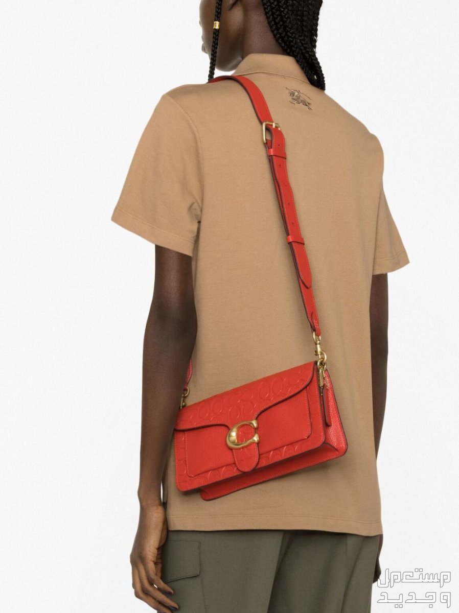 مواصفات شنط كوتش الأكثر مبيعاً شنطة كوتش Tabby Shoulder Bag 26 باللون البرتقالي