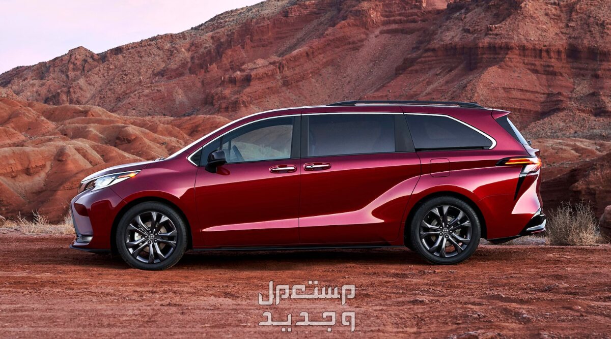 تويوتا سيينا 2024 صور اسعار مواصفات وفئات تويوتا سيينا 2024 أحمر