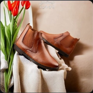 حذاء جلد طبيعي مريح وعملي بسعر مناسب. متوفر شحن لكل مصر