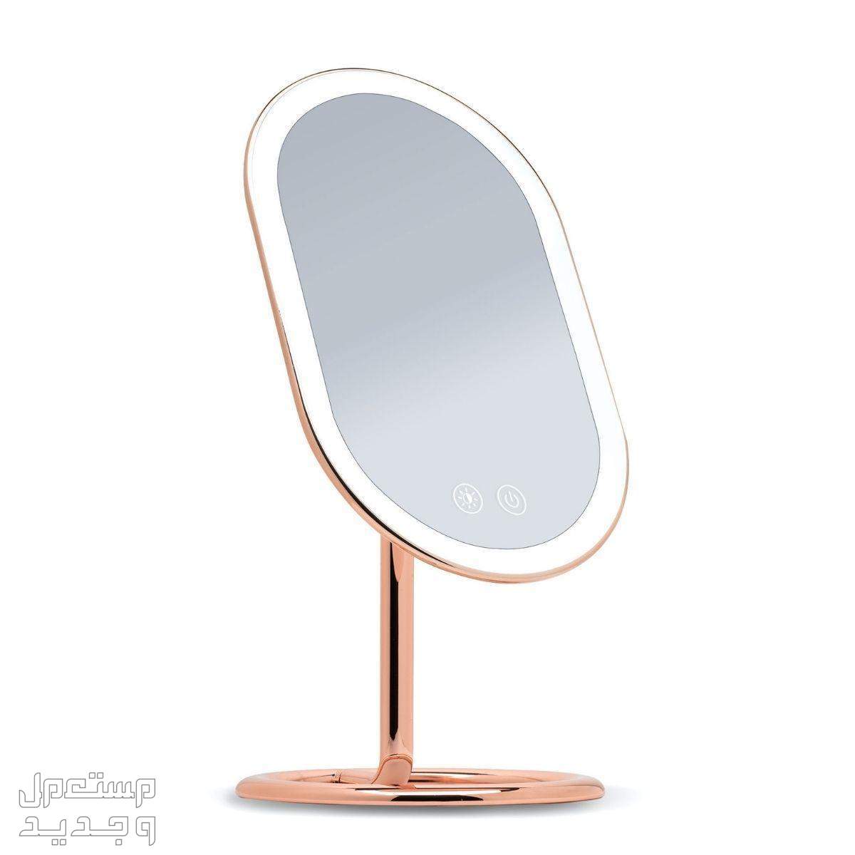 أفضل مرايا مضيئة لوضع المكياج مرآة Fancii Wall Mount LED Lighted Vanity Makeup Mirror   