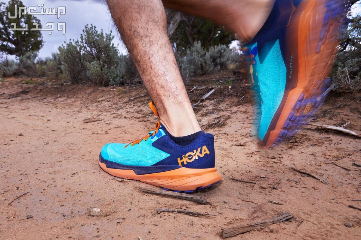 أحدث أحذية هوكا الرجالية والنسائية المناسبة للجري في السعودية شكل حذاء هوكا Hoka ONE ONE Men's Running Shoes في القدم