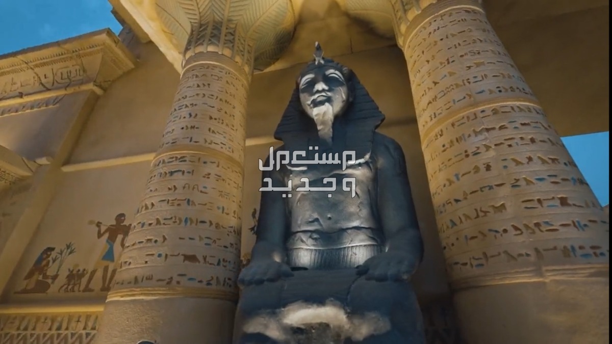 ابو الهول واهرامات الجيزة في بوليفارد وورلد! شاهد منطقة مصر في موسم الرياض 2023 نموذج محاكاة لتماثيل مصر القديمة