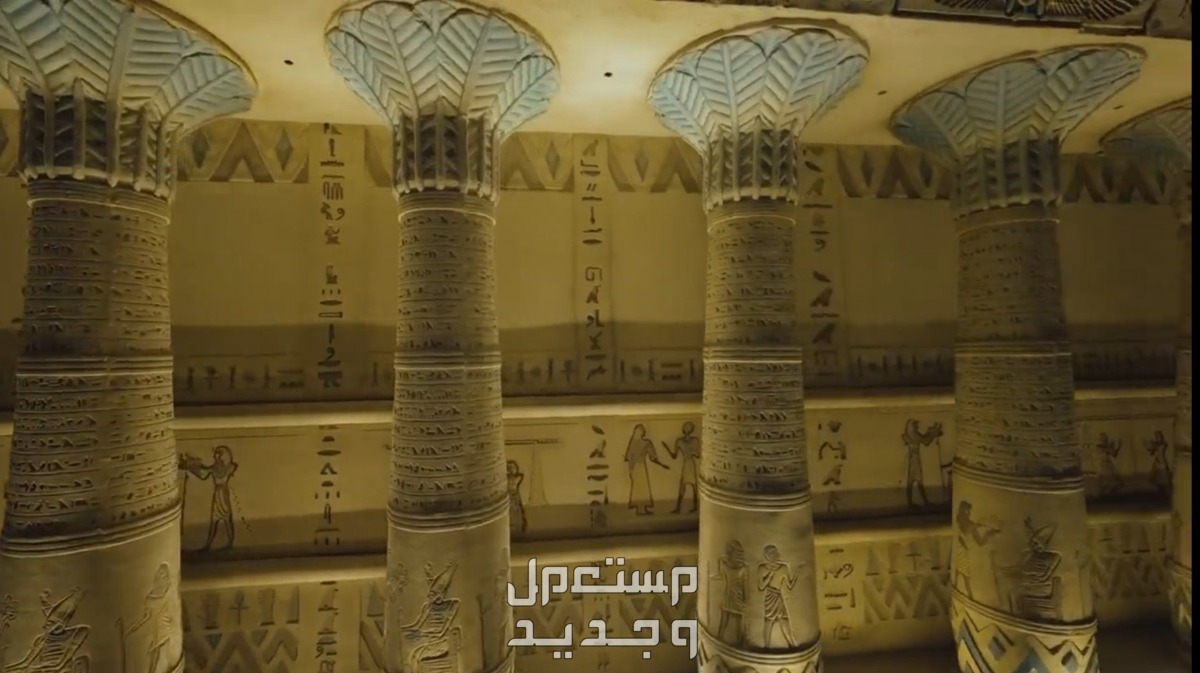 ابو الهول واهرامات الجيزة في بوليفارد وورلد! شاهد منطقة مصر في موسم الرياض 2023 نموذج لتماثيل المعابد في مصر القديمة