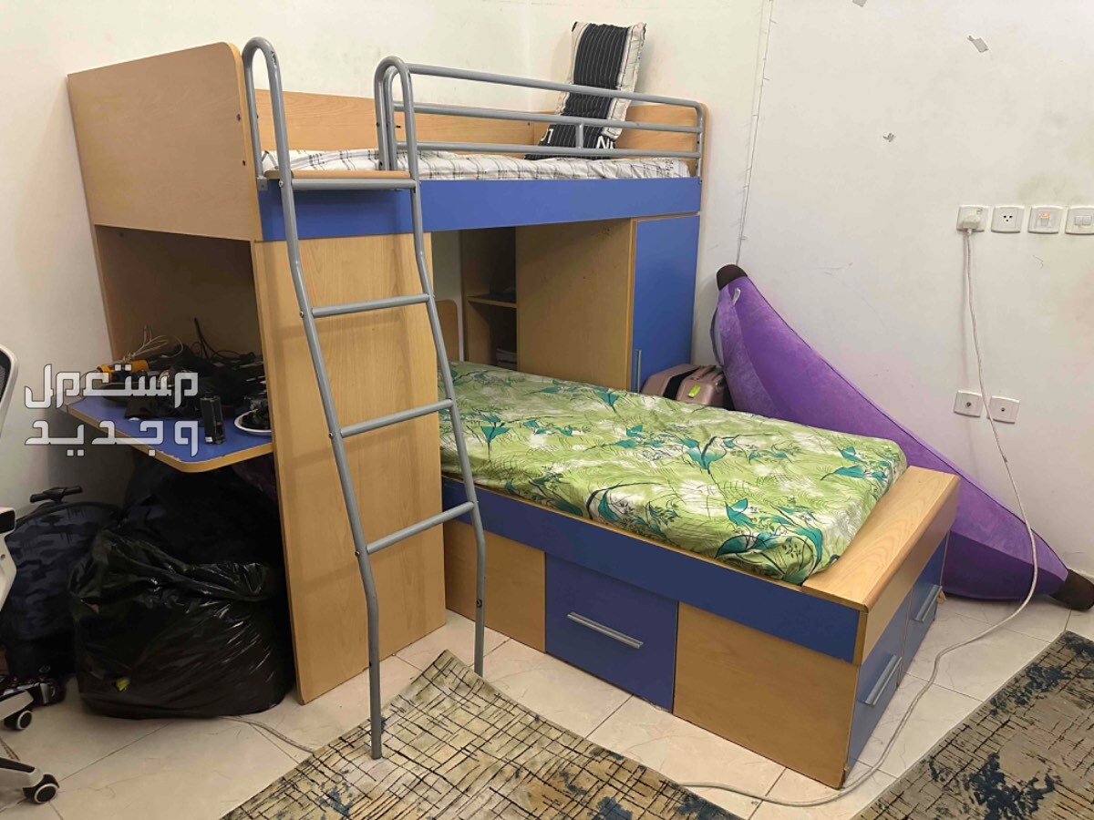غرفة نوم اطفال من ايكيا نظيفة مستعملة للبيع.