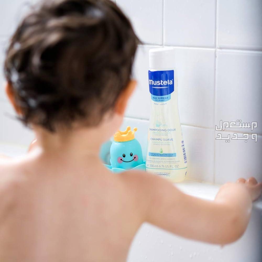 أفضل أنواع شامبو للأطفال حديثي الولادة شامبو للأطفال حديثي الولادة من Mustela