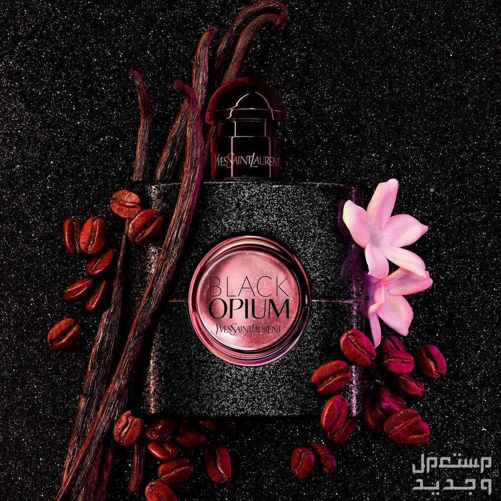 أفضل عطر نسائي مناسب لفصل الخريف مكونات عطر نسائي من Yves saint Laurent black opium eau de perfume
