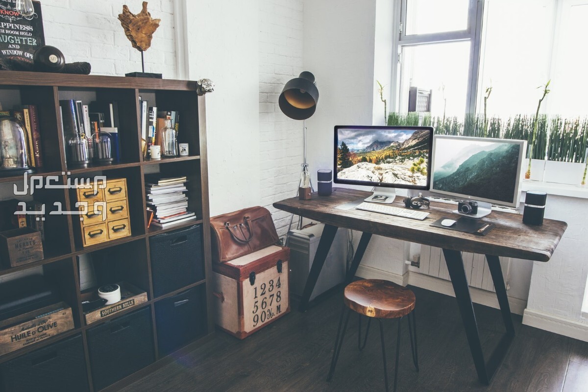 أفكار جديدة لتصميم غرفة مكتب في المنزل مع الصور في عمان