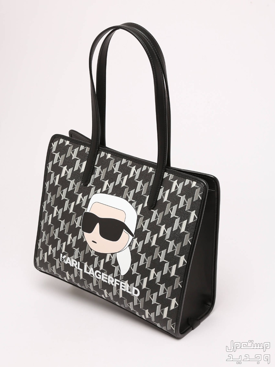أحدث شنط كارل لعام 2023 شنطة  K/IKONIK MONOGRAM SMALL TOTE BAG