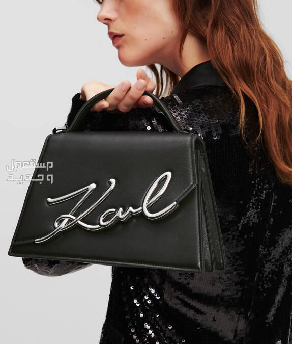 أحدث شنط كارل لعام 2023 شنطة K/SIGNATURE MEDIUM CROSSBODY BAG