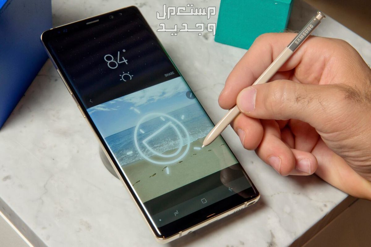 مراجعة جوال سامسونج نوت 8 في الأردن شاشة سامسونج Galaxy Note 8