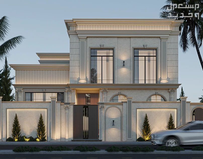 أحدث ديكورات منازل خارجية بسيطة 2024 ديكورات خارجية في السعودية