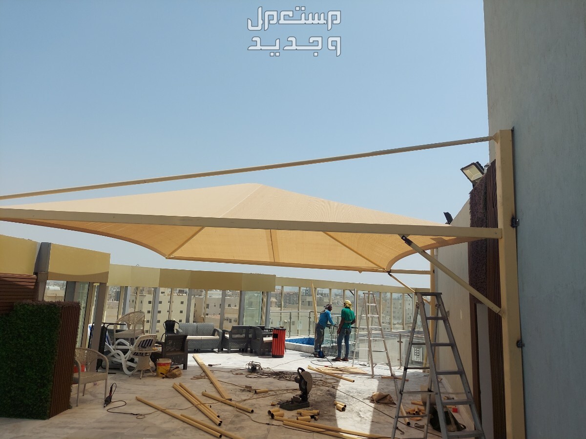 مظلات سواتر اشرعة أغطية  في جدة بسعر 100 ريال سعودي مظلات صطح
