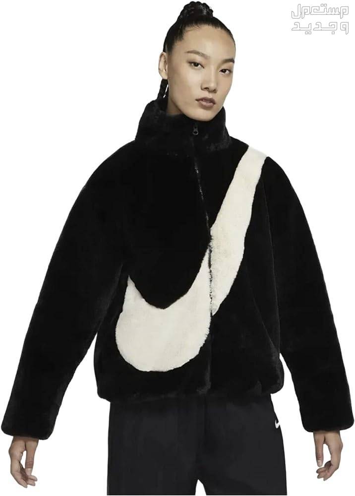 عروض علامة نايك للجمعة البيضاء لعام 2023 في المغرب جاكيت Nike sportswear essential oversizd faux fur puffer