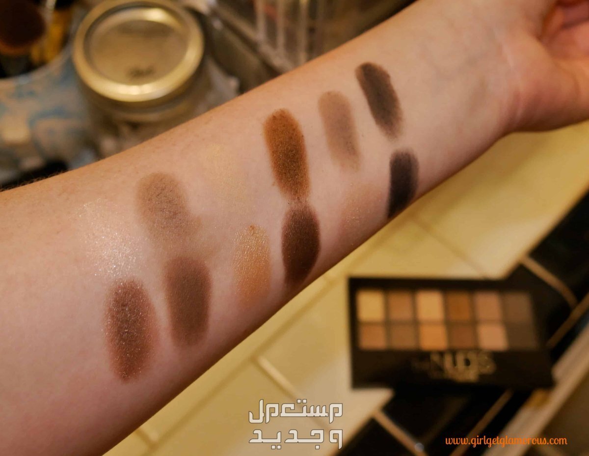 أفضل باليت ايشادو حسب رأي الخبراء لعام 2023 باليت ايشادو من Maybelline The Nudes Eyeshadow Palette Makeup