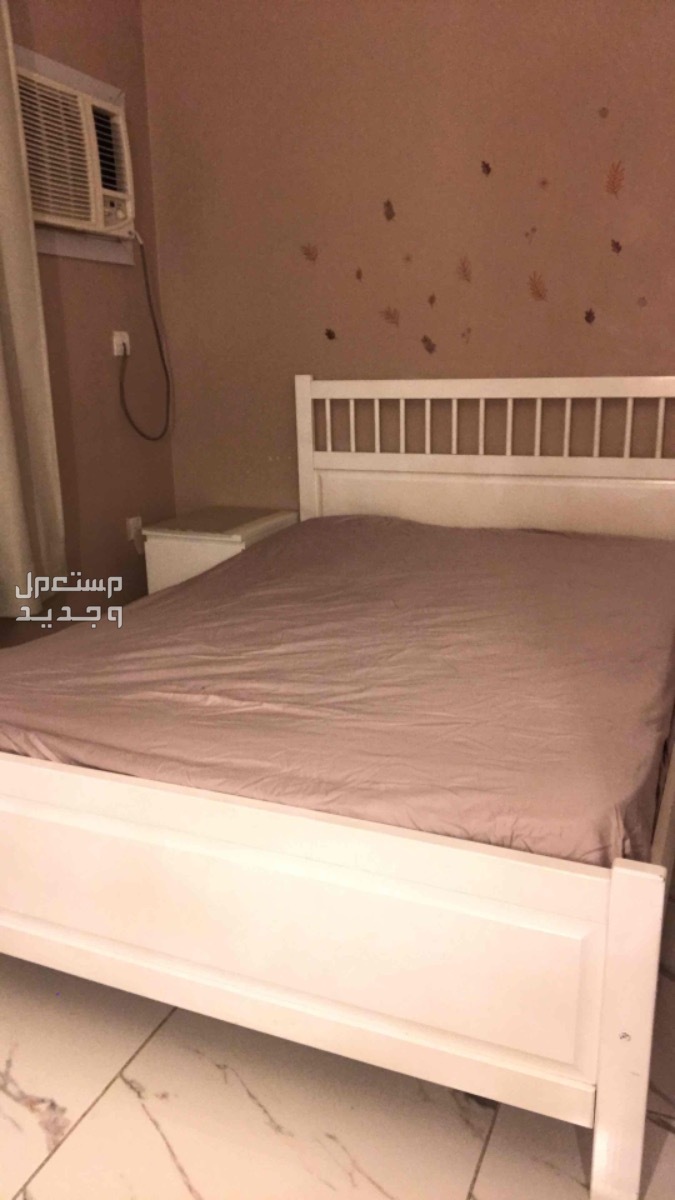 غرفه نوم من ايكيا 1500 سرير مع مرتبه مريحه