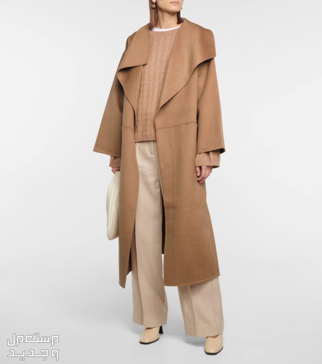 أفضل جاكيت حريمي شتوي لعام 2023 جاكيت حريمي شتوي من ToTeme signature wool and cashmere coat