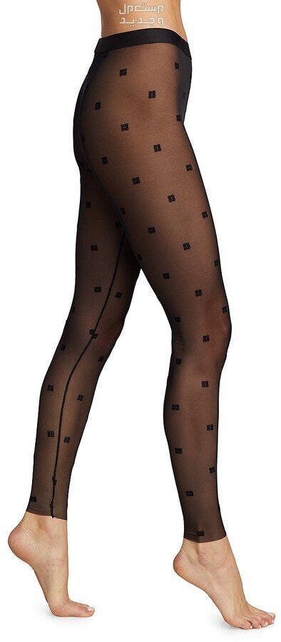 sheer black cassandre tights