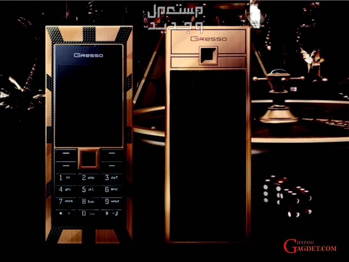 تعرف على هاتف Gresso Luxor Las Vegas Jackpot الثمين Gresso Luxor Las Vegas Jackpot