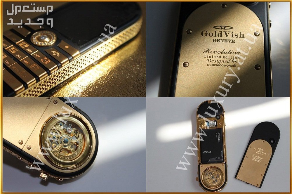 تعرف على هاتف Goldvish Revolution الثمين Goldvish Revolution