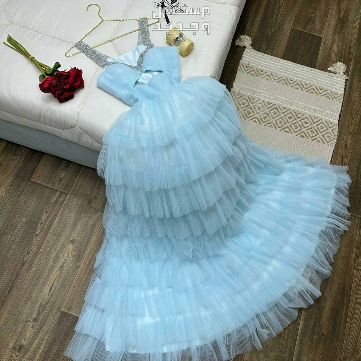وصل حديثآ    الاصلي    فستان سهرة من قماش _ التول   المقاسات برقم 1 2 3 4 5 6  المقاسات بالحرف S M L XL XXL XXXL