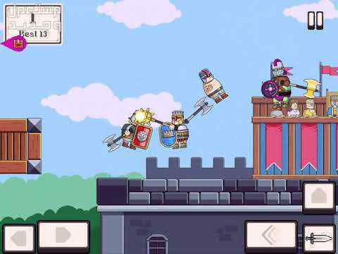 إستمتع بلعبة هاتف الأيفون Knight Brawl الآن Knight Brawl