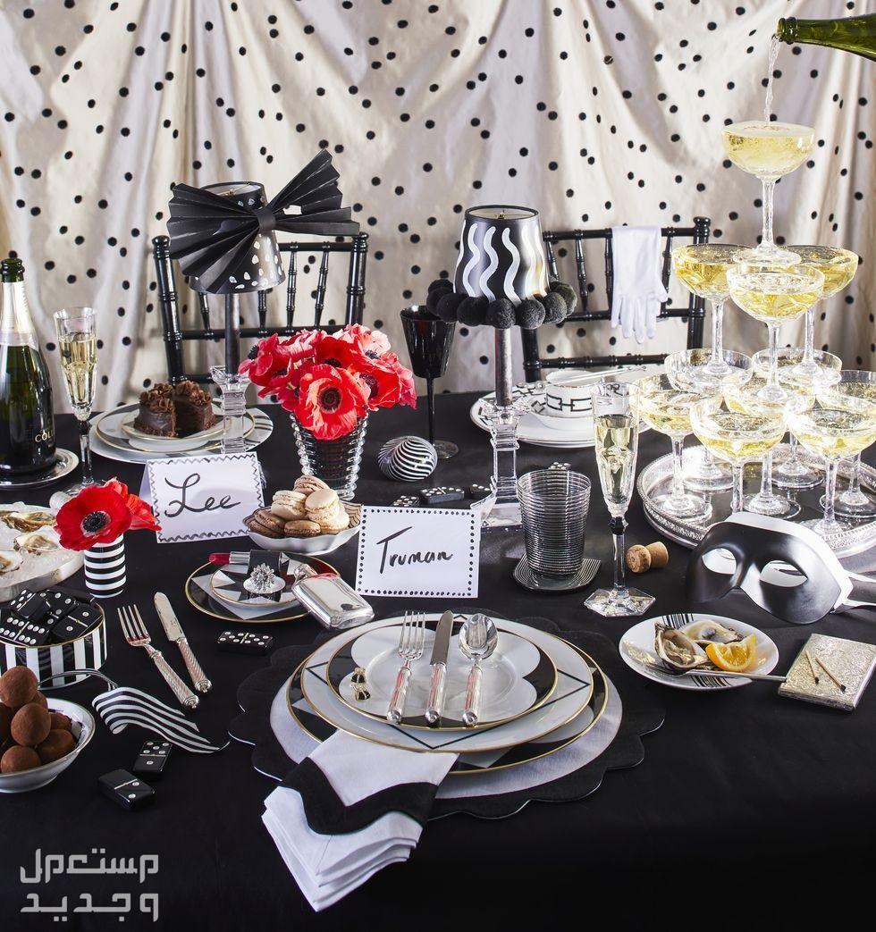 أفكار جديدة لتزيين طاولة الطعام في حفل رأس السنة 2024 في الأردن