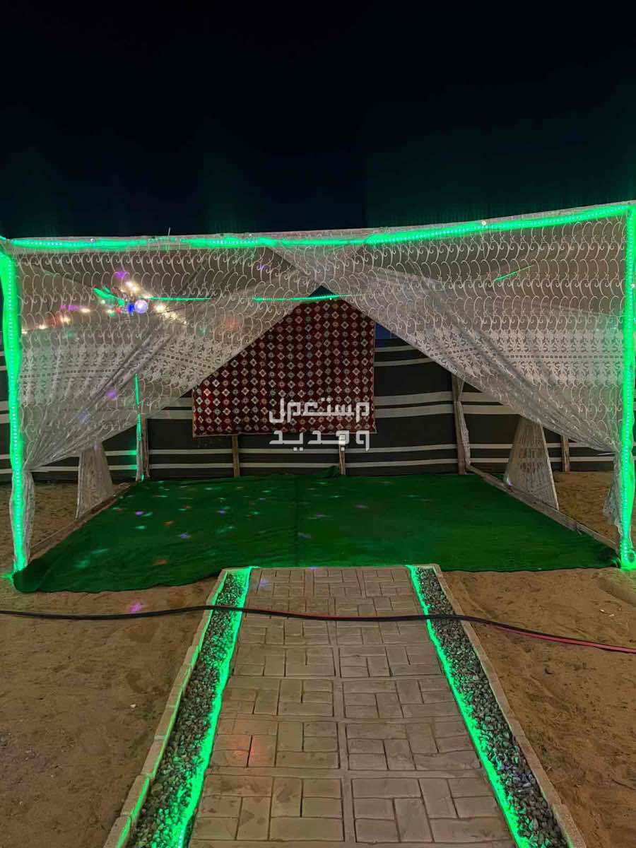 مخيم للإيجار في بريمان - جدة بسعر 600 ريال سعودي
