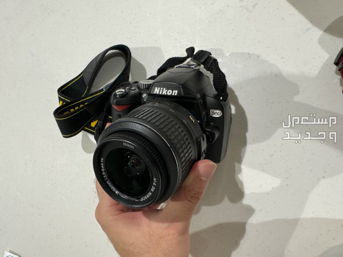 كاميرا نيكون D60 في جدة بسعر 1500 ريال سعودي