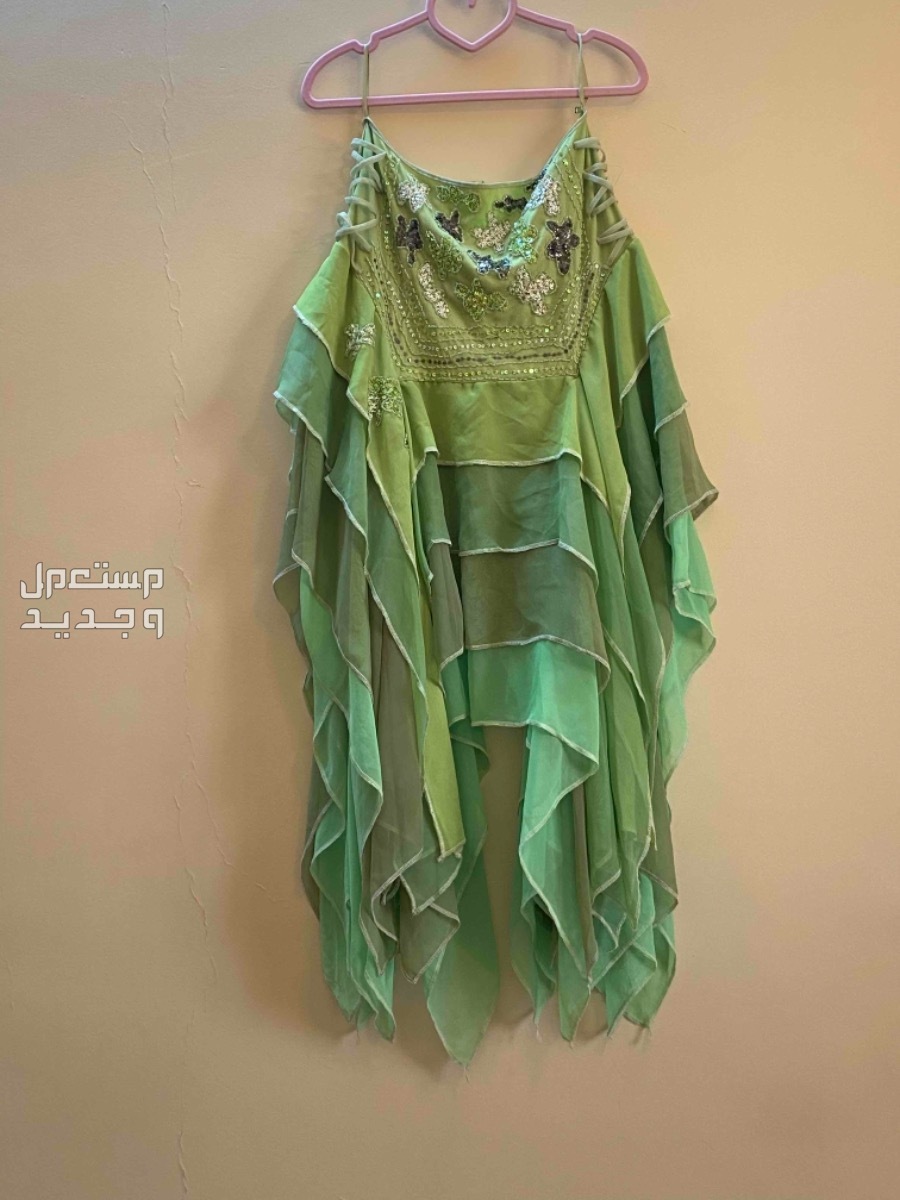 فستان بلون تيفاني  في الطائف بسعر 99 ريال سعودي التنورة