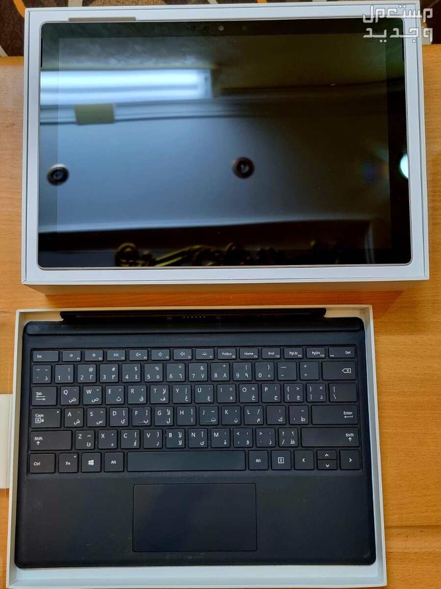 لابتوب سيرفس برو 7 من مايكروسوفت شبه جديد مع لوحة مفاتيح وقلم وفارة ماركة مايكروسوفت في النماص بسعر 3 آلاف ريال سعودي