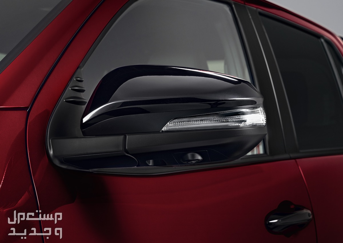 صور تويوتا هايلكس 2024 الداخلية والخارجية والوانها بأعلى جودة بتشوفها مرايا جانبية سيارة تويوتا  هايلكس 2024-2025
