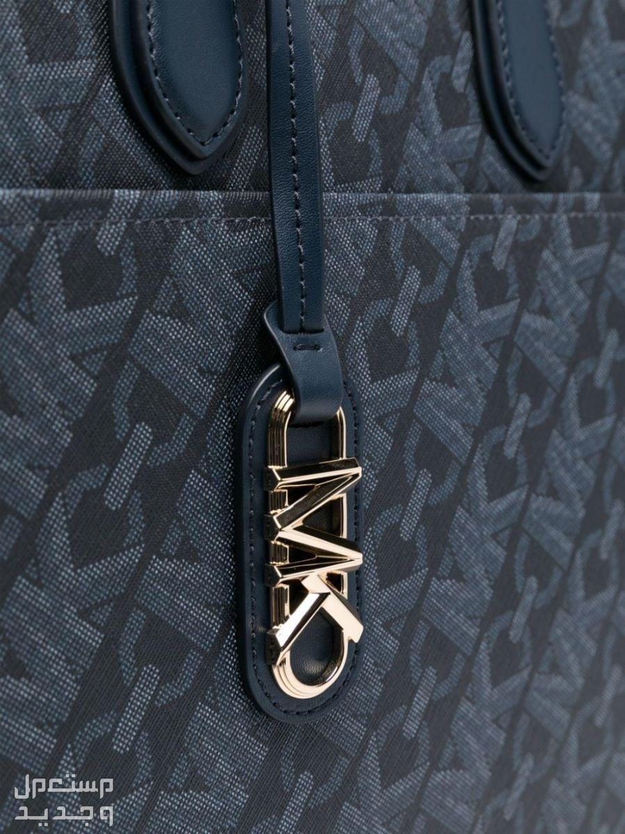 أحدث شنط مايكل كورس النسائية 2024 في السعودية تفاصيل شنطة Michael kors gigi large empire signature logo tote bag